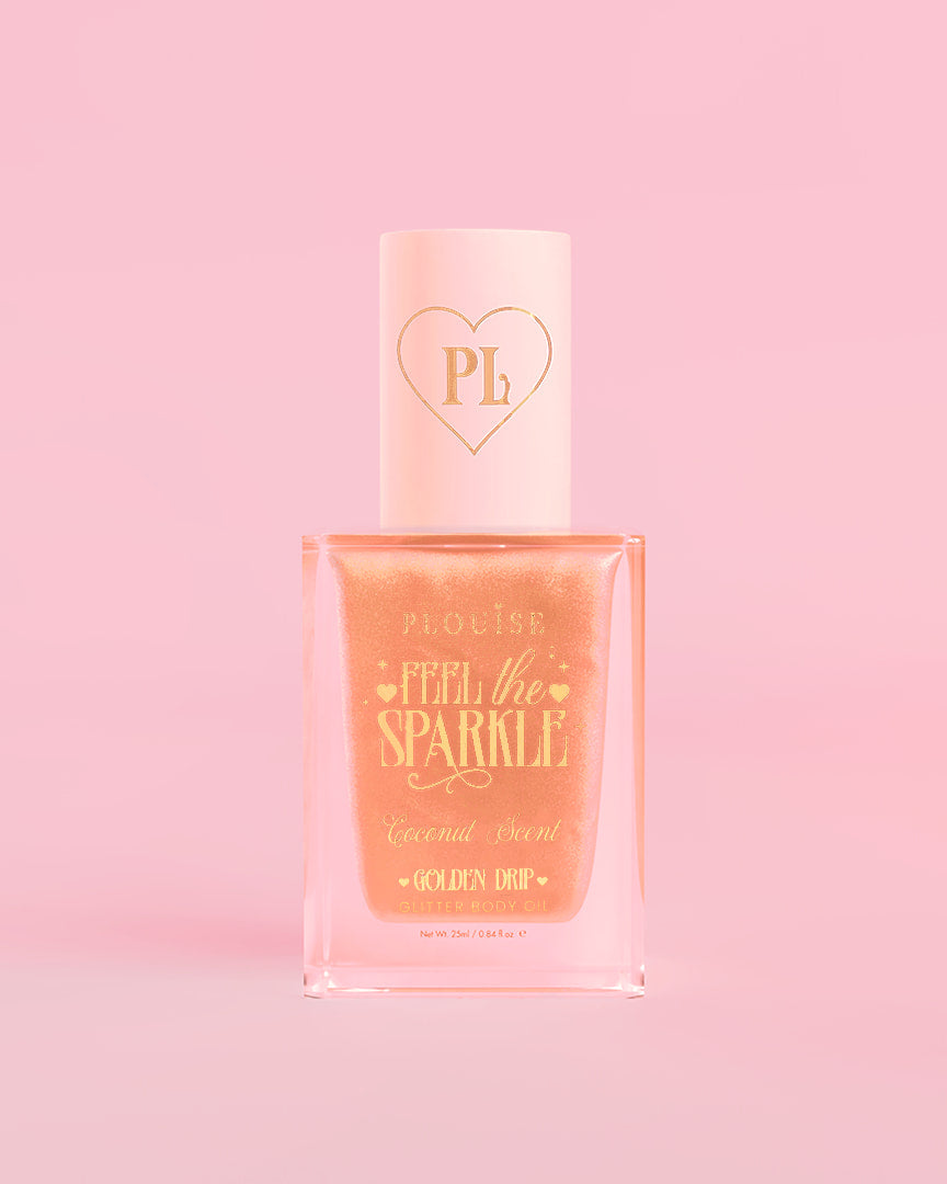 Feel The Sparkle Diamond Glitter Körperöl – Golden Drip