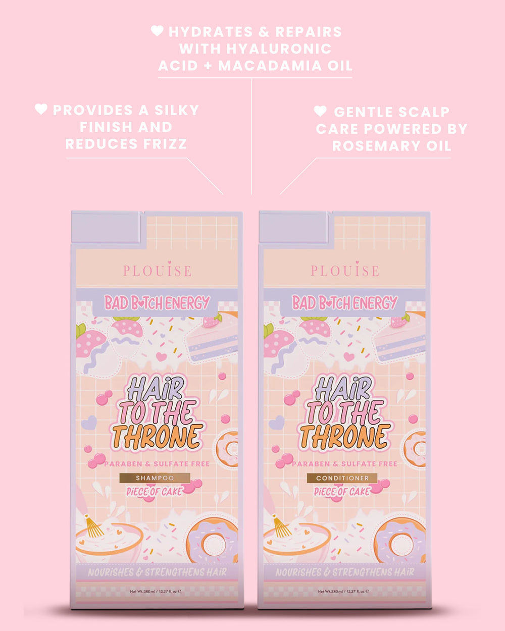 Haare zum Thron Shampoo & Conditioner Bündel