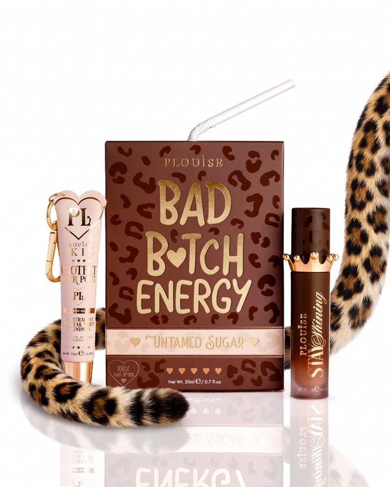Cheetah Bad Bitch Energy Lippenpflege- und Lippenöl-Duo