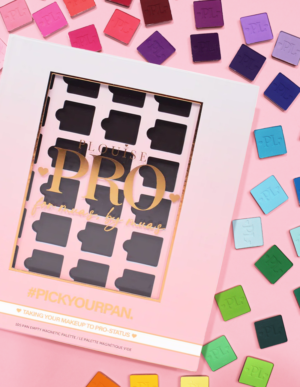 Pro Magnetische Lidschatten-Pfannenpalette