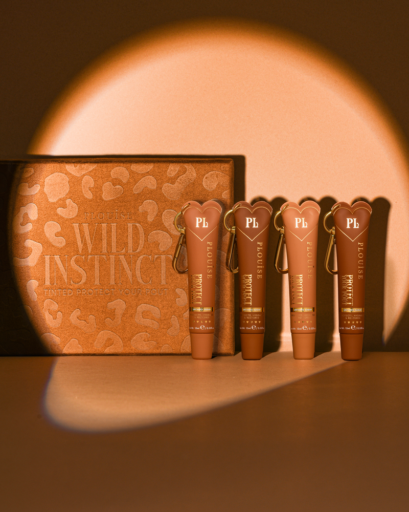 Wild Instincts Cheetah getöntes Lippenpflegeset