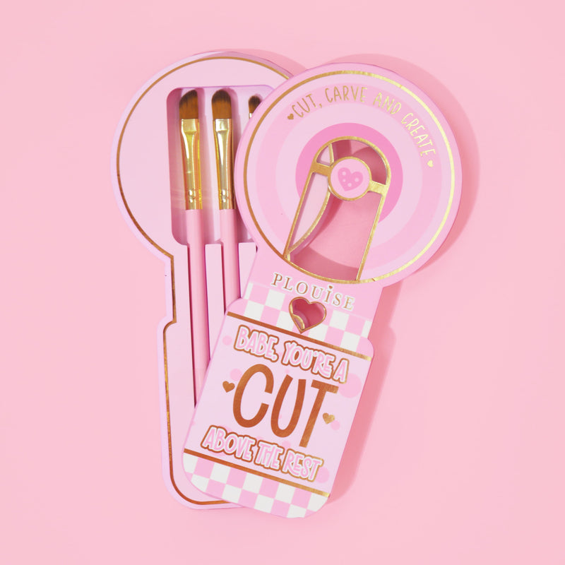 Cut Above The Rest 3-teiliges Cut-Falten-Pinselset