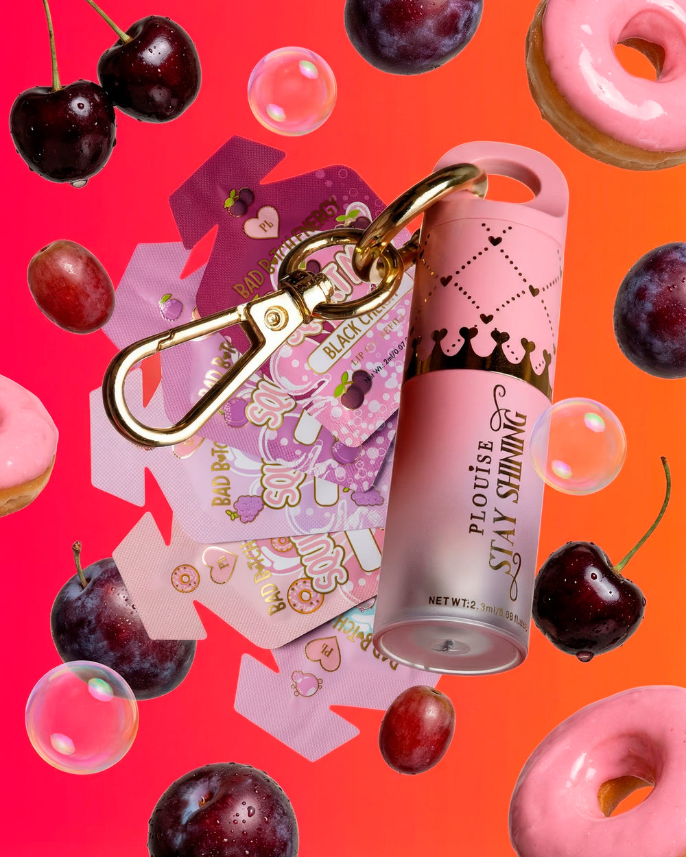 Stellen Sie Ihr nachfüllbares Gloss Bestie-Lippenöl-Paket zusammen