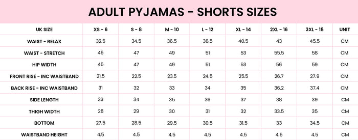 Damen-Pyjama-Shorts-Set mit Weihnachtsschleife
