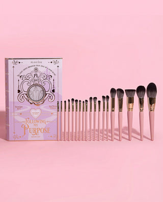 20-teiliges Make-up-Pinsel-Set „Follow My Purpose“.