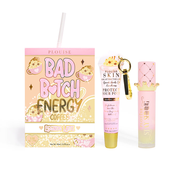 Bad Bitch Energy Lippenpflege- und Lippenöl-Duo