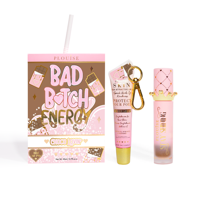 Bad Bitch Energy Lippenpflege- und Lippenöl-Duo