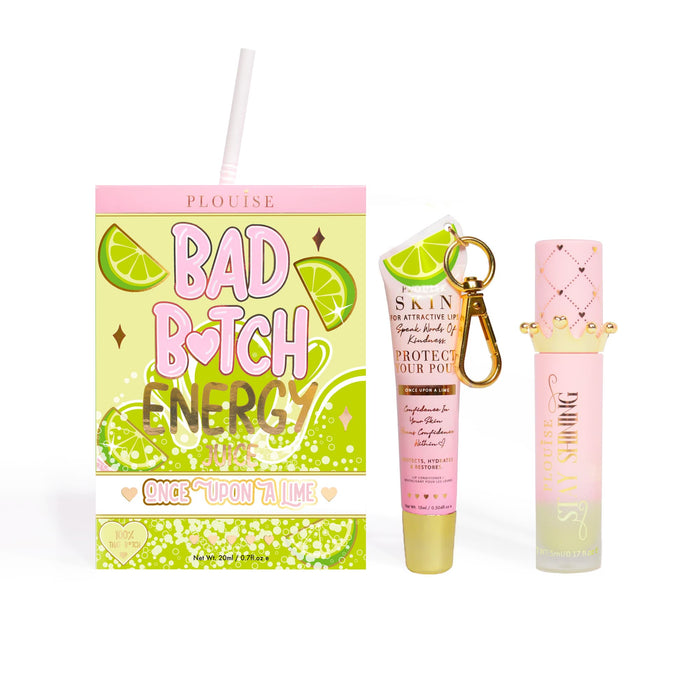 Bad Bitch Energy Lippenpflege- und Lippenöl-Duo