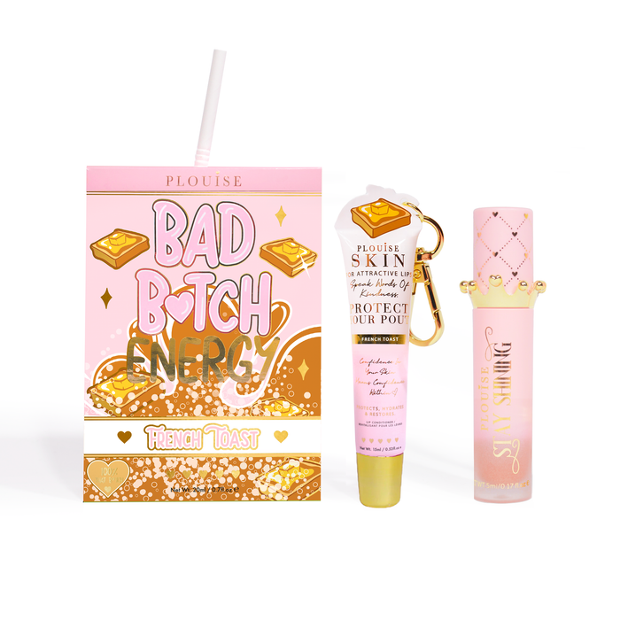 Bad Bitch Energy Lippenpflege- und Lippenöl-Duo