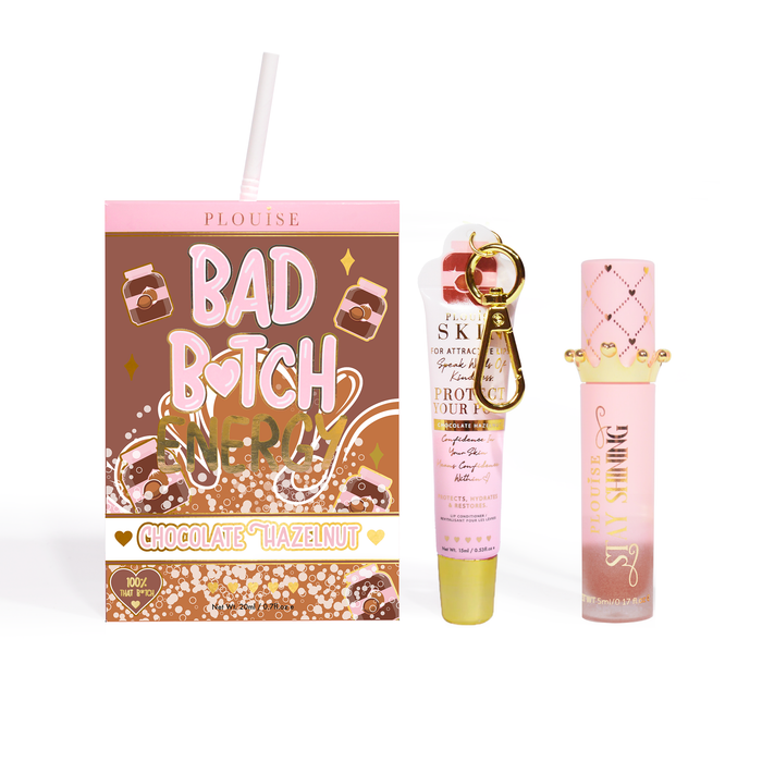 Bad Bitch Energy Lippenpflege- und Lippenöl-Duo