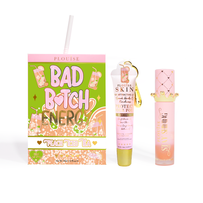 Bad Bitch Energy Lippenpflege- und Lippenöl-Duo