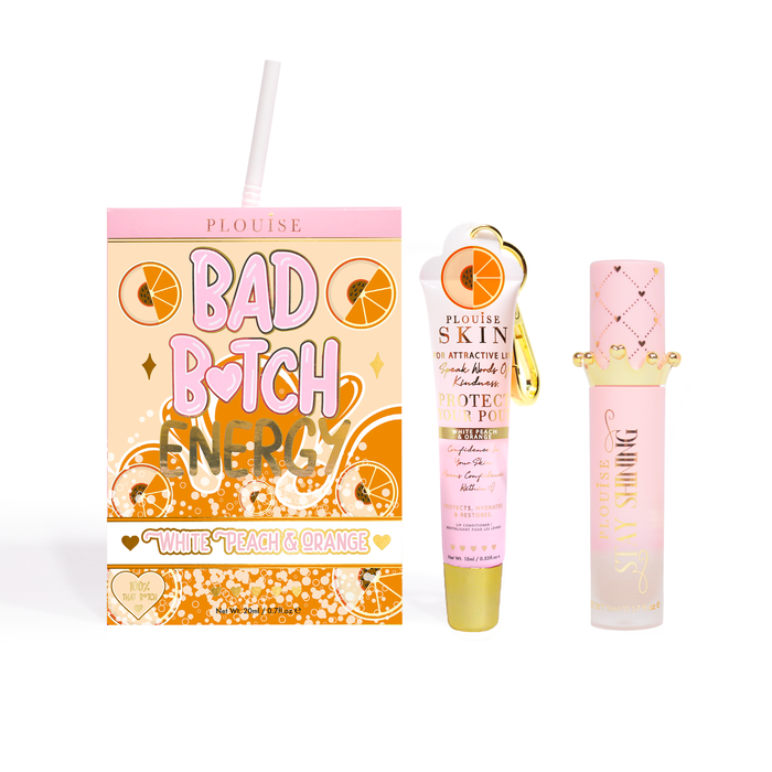 Bad Bitch Energy Lippenpflege- und Lippenöl-Duo