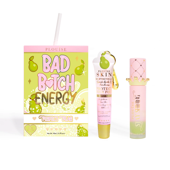 Bad Bitch Energy Lippenpflege- und Lippenöl-Duo