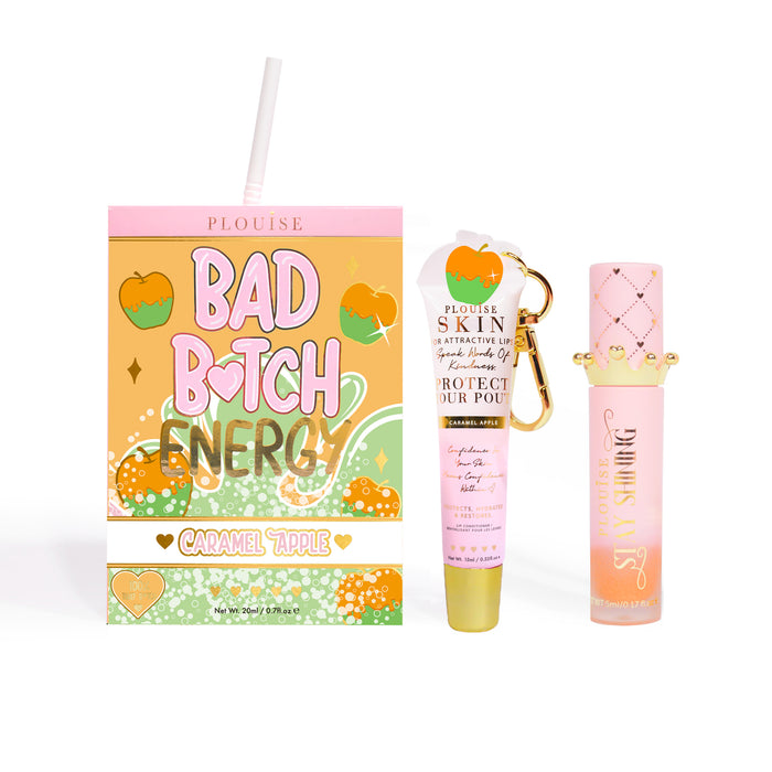 Bad Bitch Energy Lippenpflege- und Lippenöl-Duo