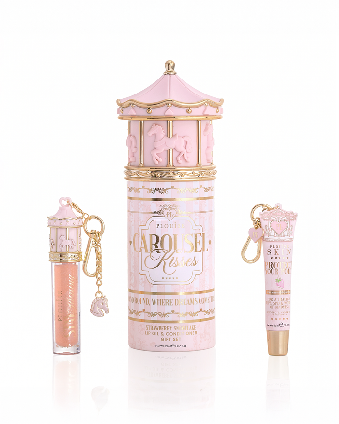 Carousel Kisses Lippen-Duo und Charm-Geschenkset
