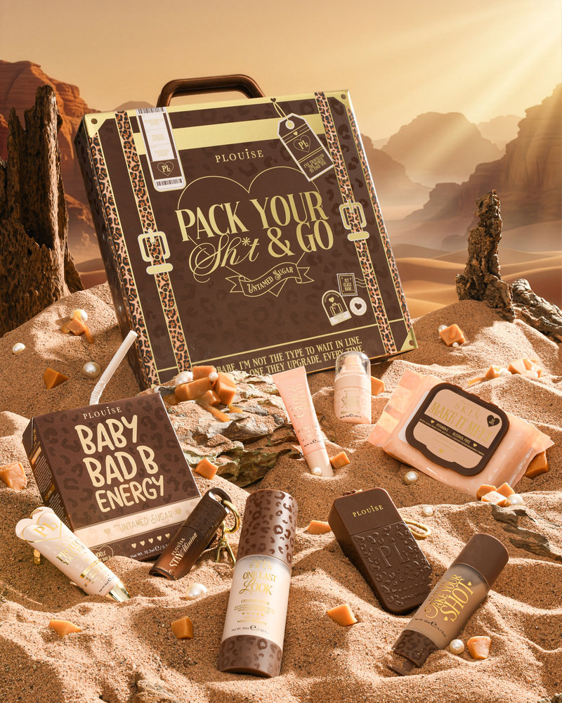 Cheetah Pack Dein Zeug & Geh Koffer-Bundle
