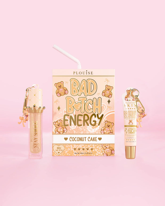 Bad Bitch Energy Lippenpflege- und Lippenöl-Duo