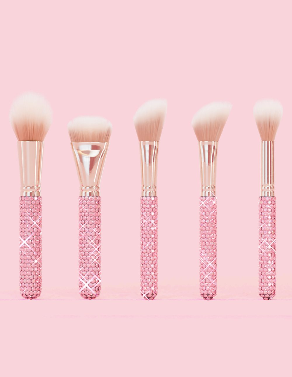 Crystal 20-teiliges Make-up-Pinsel-Set
