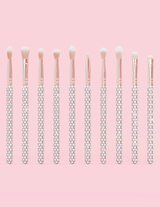 Crystal 20-teiliges Make-up-Pinsel-Set