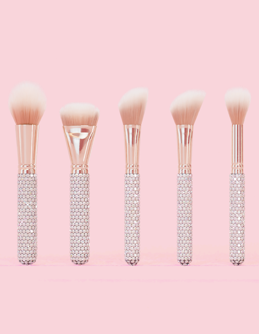 Crystal 20-teiliges Make-up-Pinsel-Set