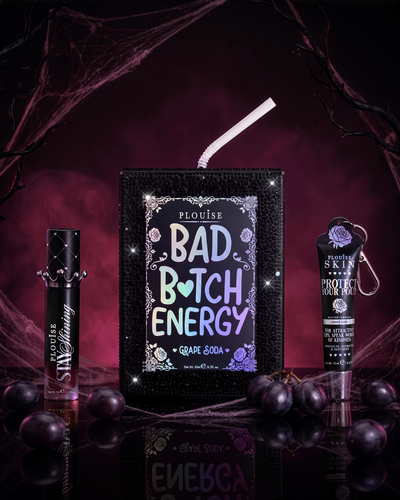 Halloween Crystal Bad Bitch Energy Lippenpflege- und Lippenöl-Duo
