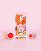 Saftiges Tropfen-Lippenpeeling- und Lippenmasken-Duo