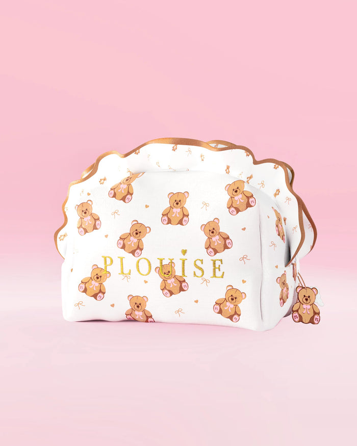Teddy Touch Tasche mit großem Aufdruck und Körperpflegeset