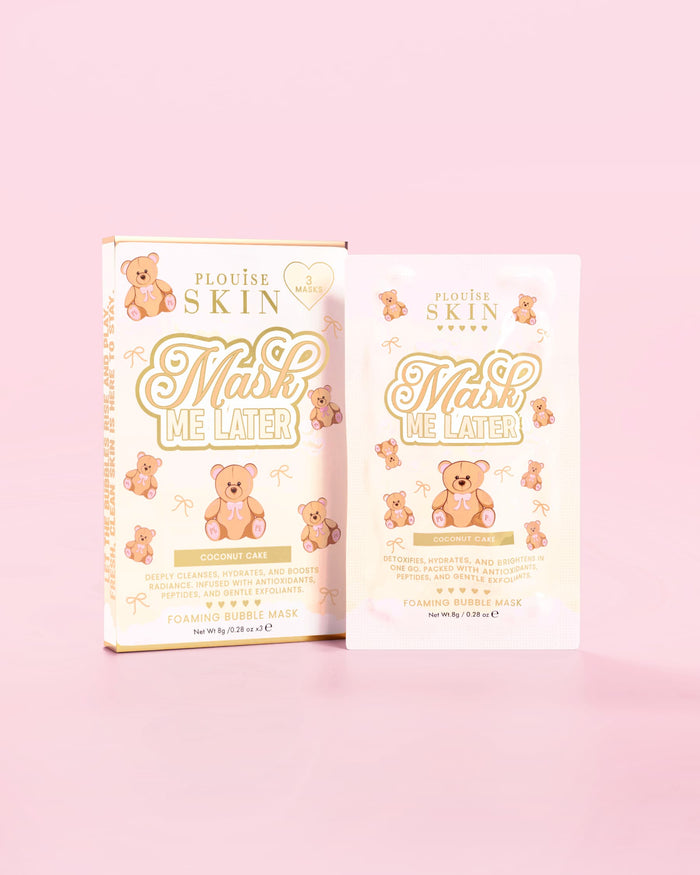 Teddy Touch Small Print Tasche und Hautpflegeset