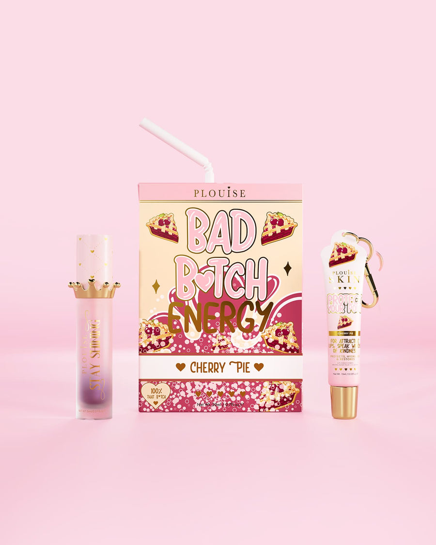 Bad Bitch Energy Lippenpflege- und Lippenöl-Duo