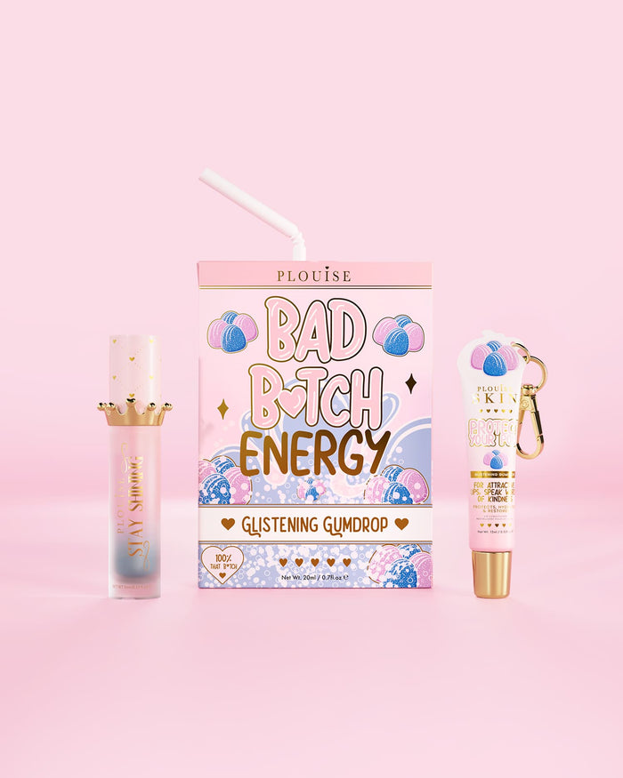 Bad Bitch Energy Lippenpflege- und Lippenöl-Duo
