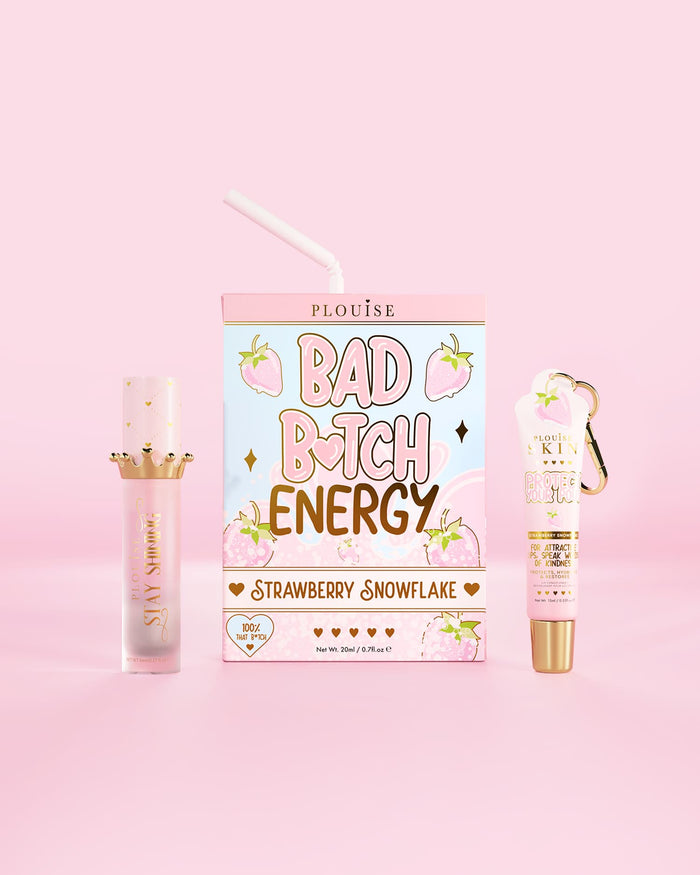 Bad Bitch Energy Lippenpflege- und Lippenöl-Duo