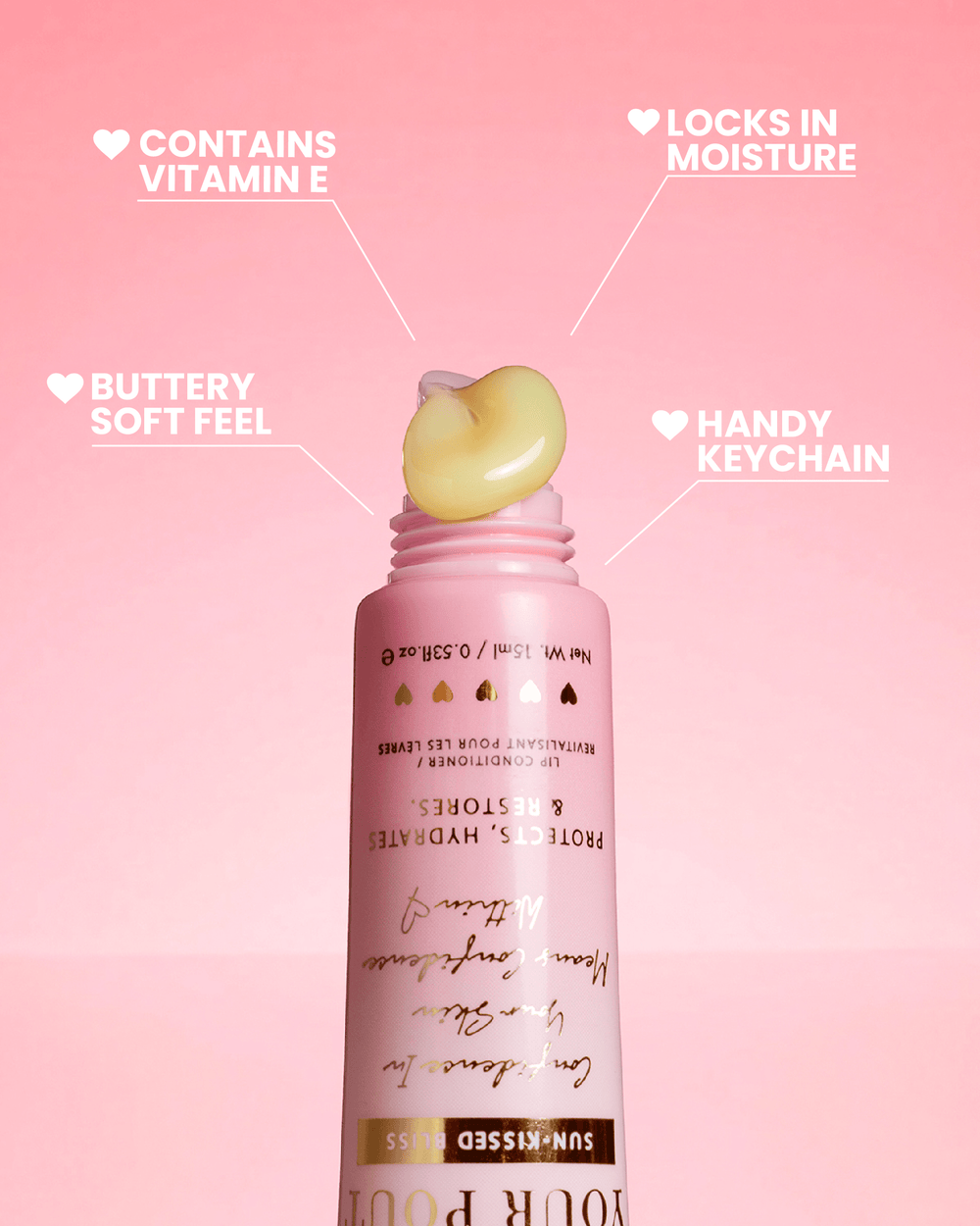 Protect Your Pout Keychain Lip Conditioner