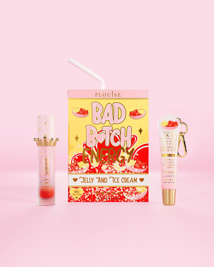 Bad Bitch Energy Lippenpflege- und Lippenöl-Duo