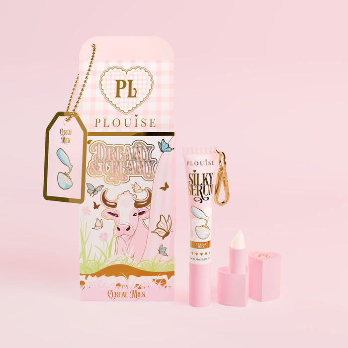 Verträumtes und cremiges Lippenbalsam- und Lippenserum-Duo