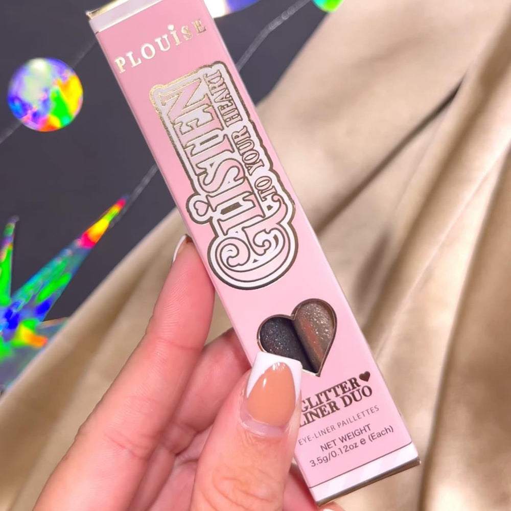 Glitzer-Flüssig-Eyeliner-Set „Glisten To Your Heart“.