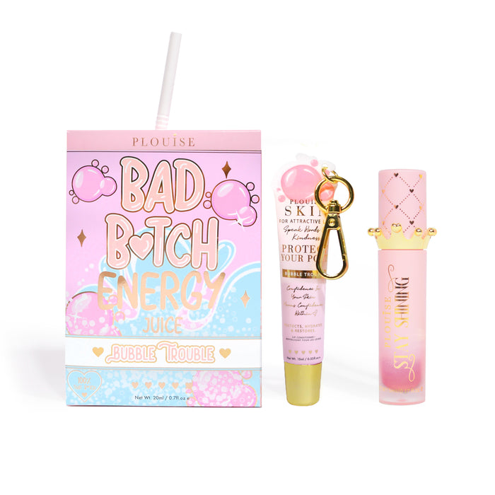 Bad Bitch Energy Lippenpflege- und Lippenöl-Duo