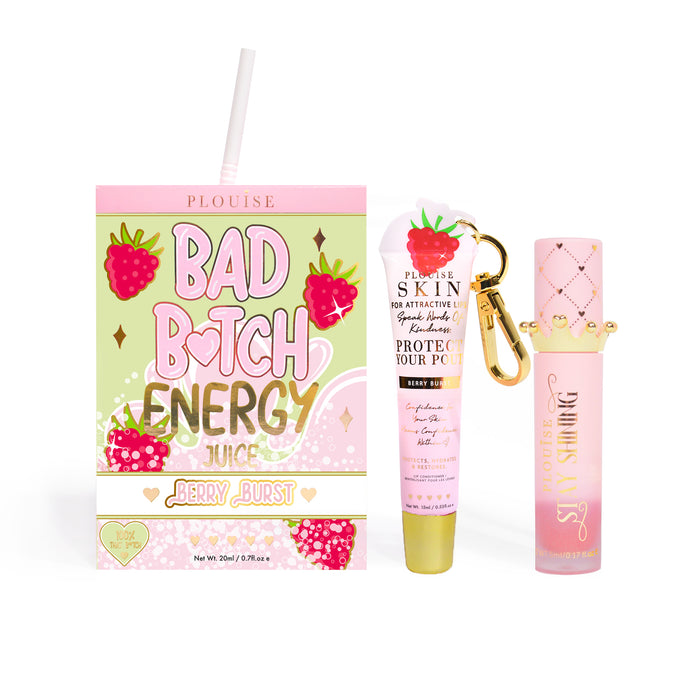 Bad Bitch Energy Lippenpflege- und Lippenöl-Duo