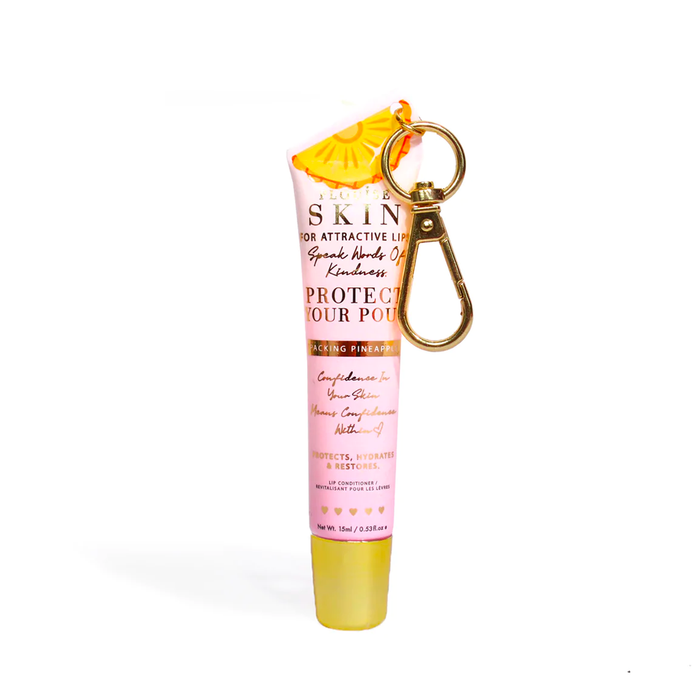 Schützen Sie Ihren Schmollmund-Schlüsselbund-Lippenspüler
