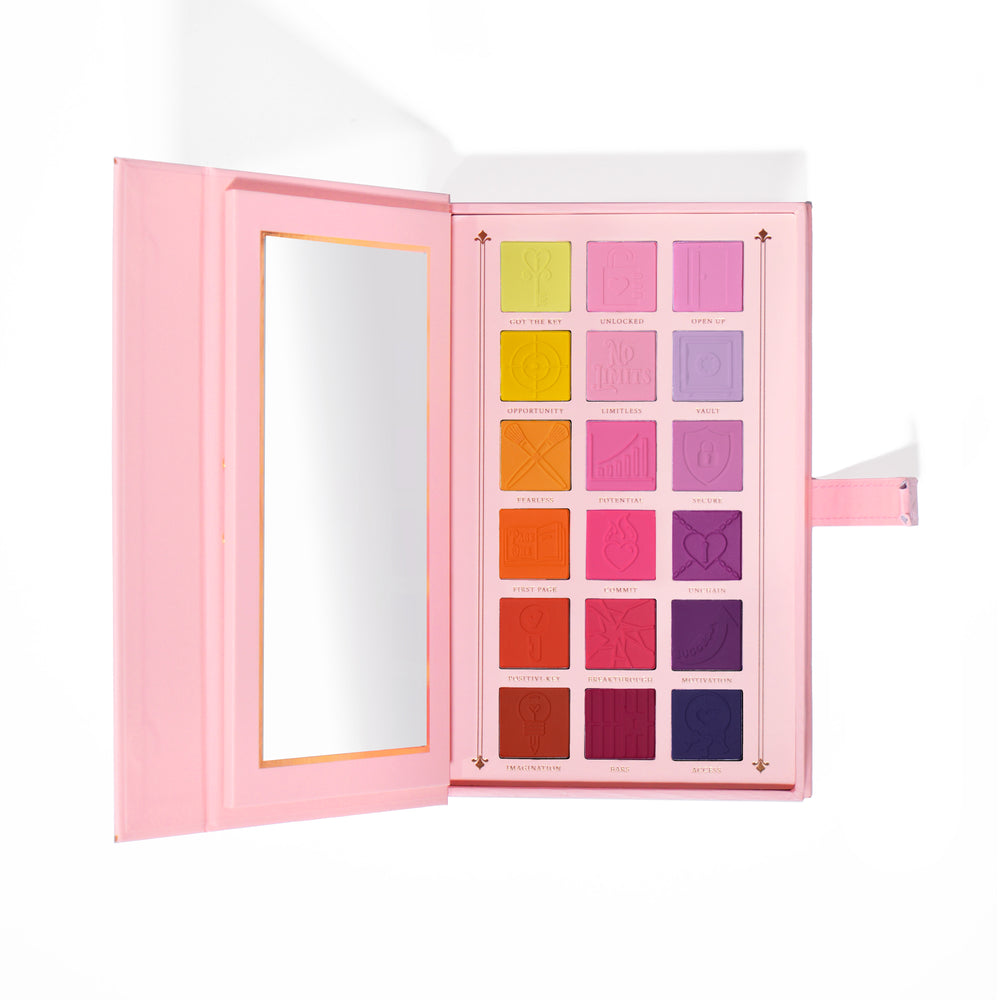 Unlock Your Creativity Rainbow Eyeshadow Palette