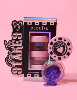 P.Louise erhöhen das Stakes Duo Chrome Pigment Set