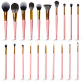 20-teiliges Make-up-Pinsel-Set